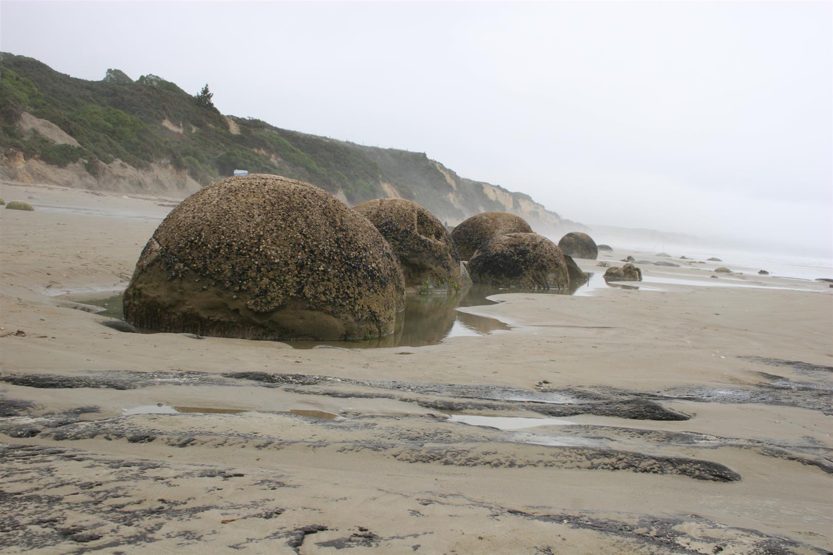 Moeraki boulders
