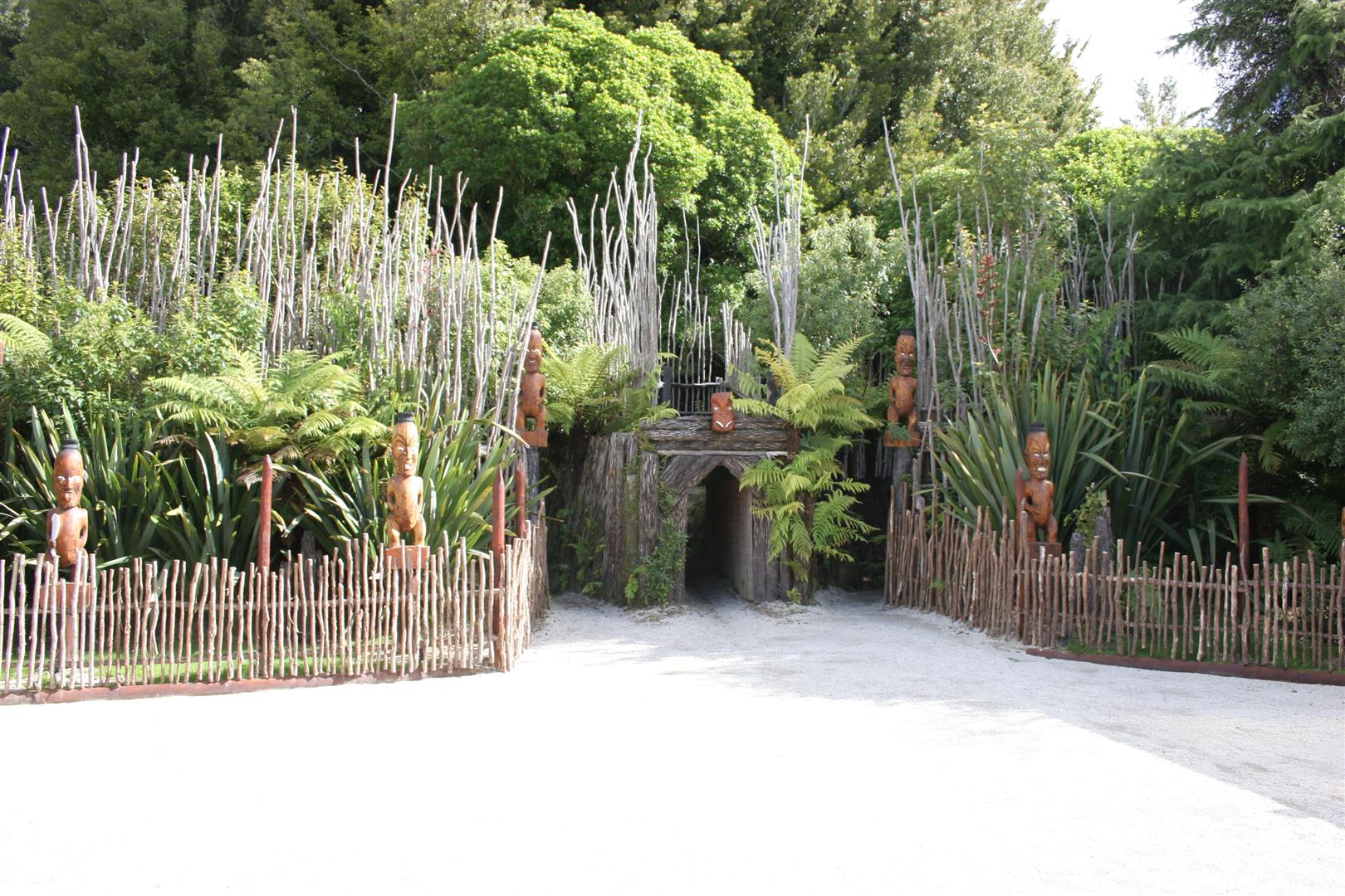 Maori-village