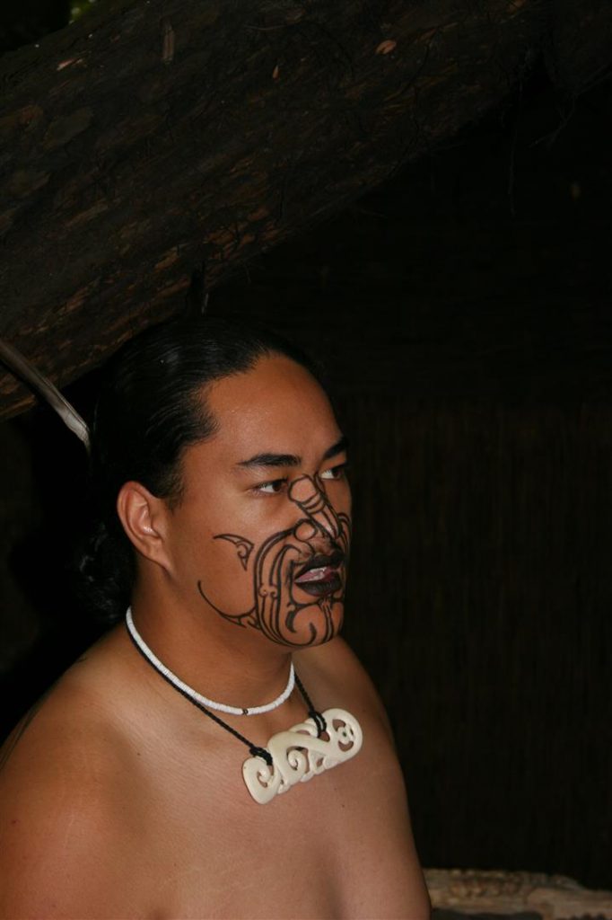 Maori-village
