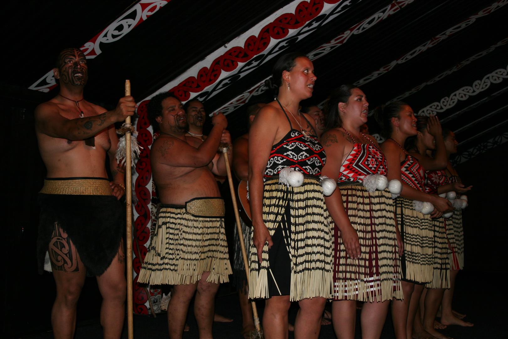 Maori village